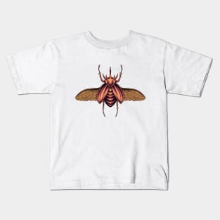 Chalcosoma Atlas Dynastid beetle Kids T-Shirt
